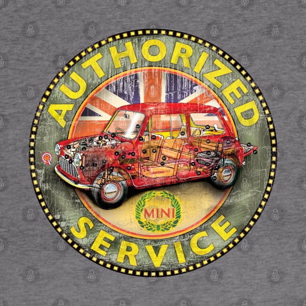 Authorized Service - Mini Cooper by Midcenturydave